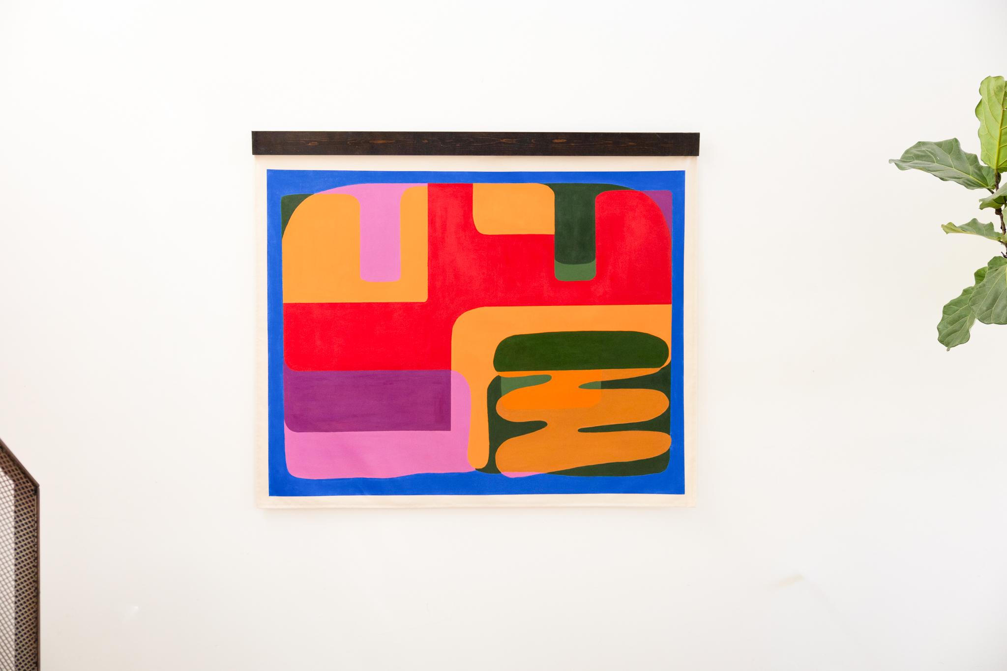 H.E.E.M.S. - 5'x7' unstretched  canvas