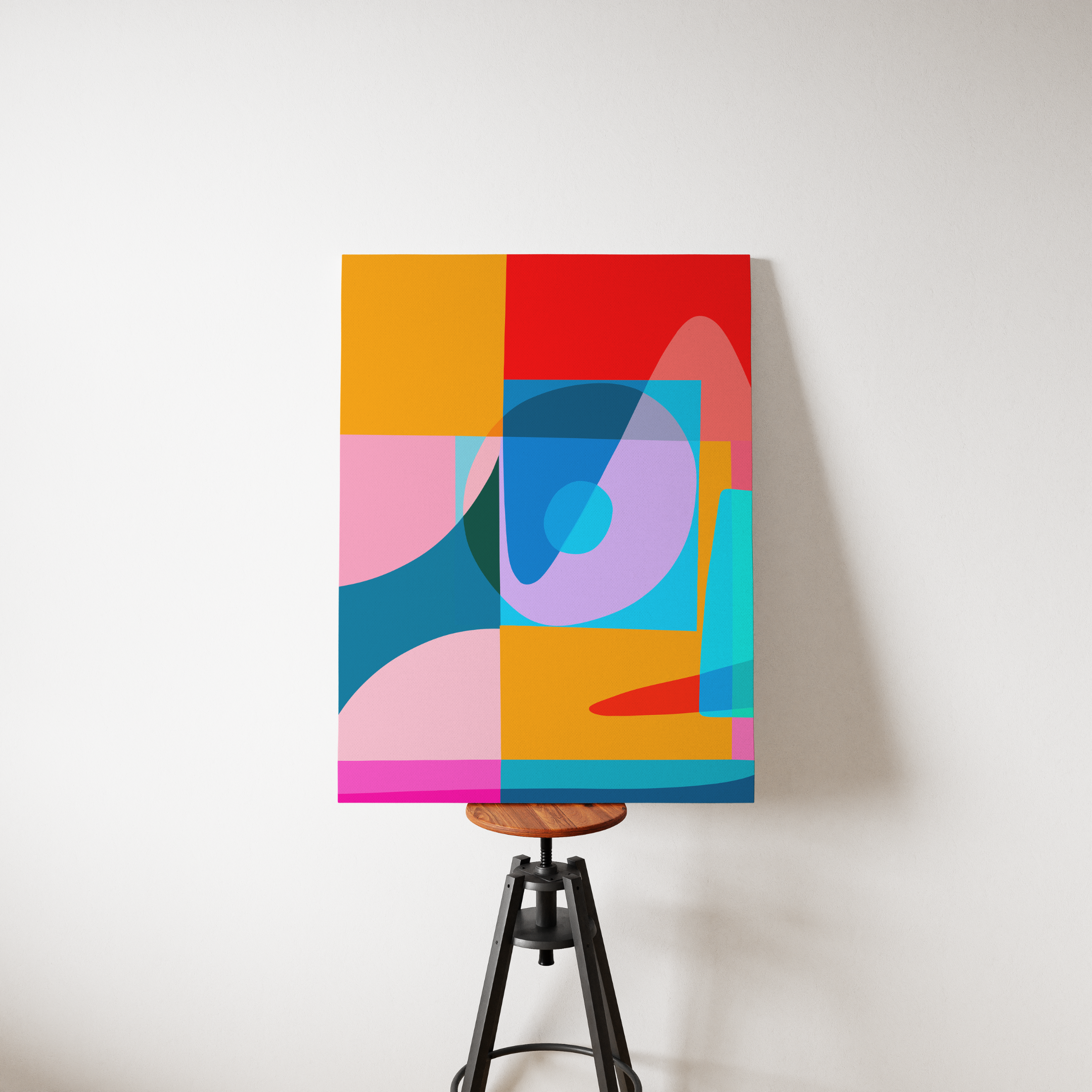 City of Pearl | Large Stretched Canvas | Large Art Print