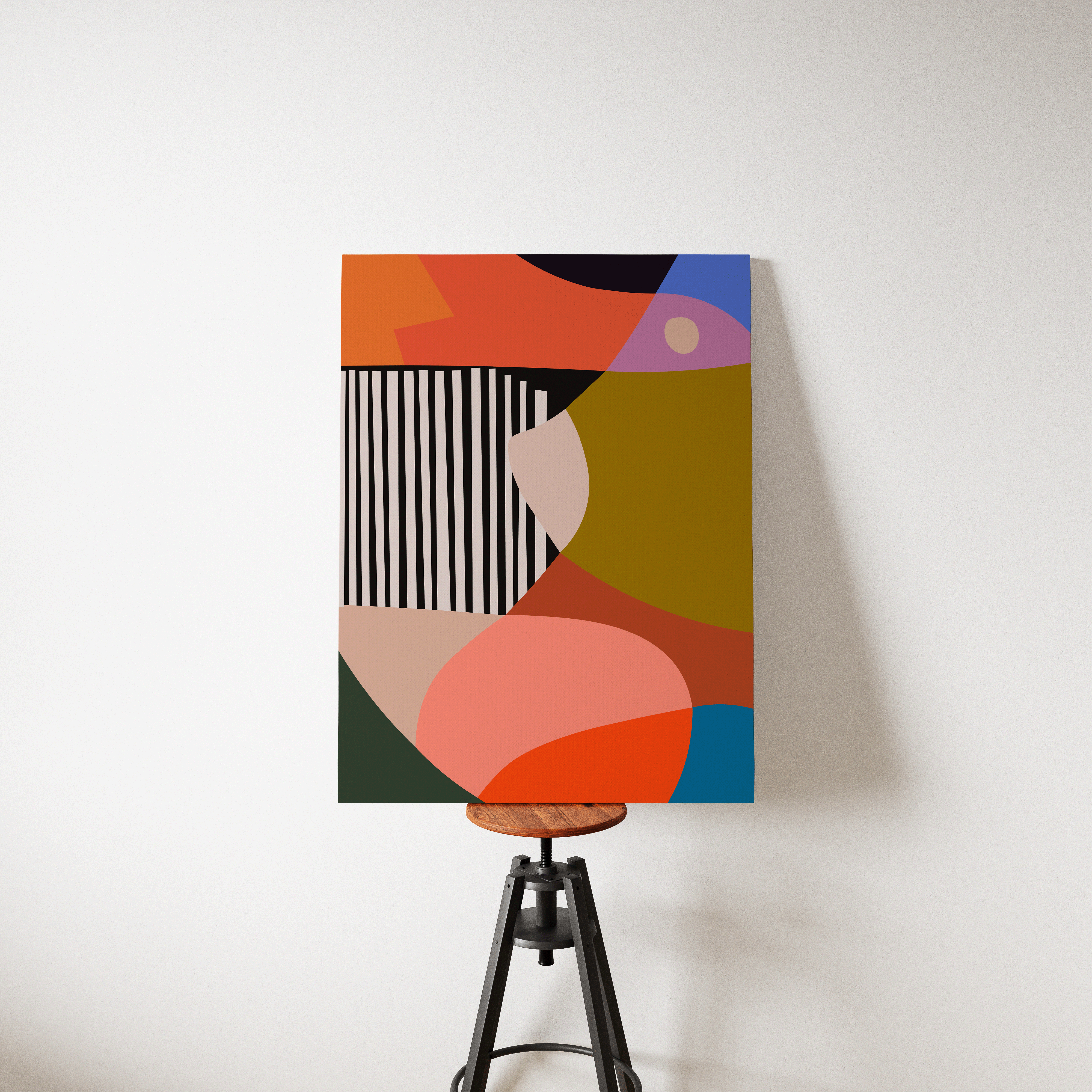 Congruent Landscapes | Large Stretched Canvas | Large Art Print