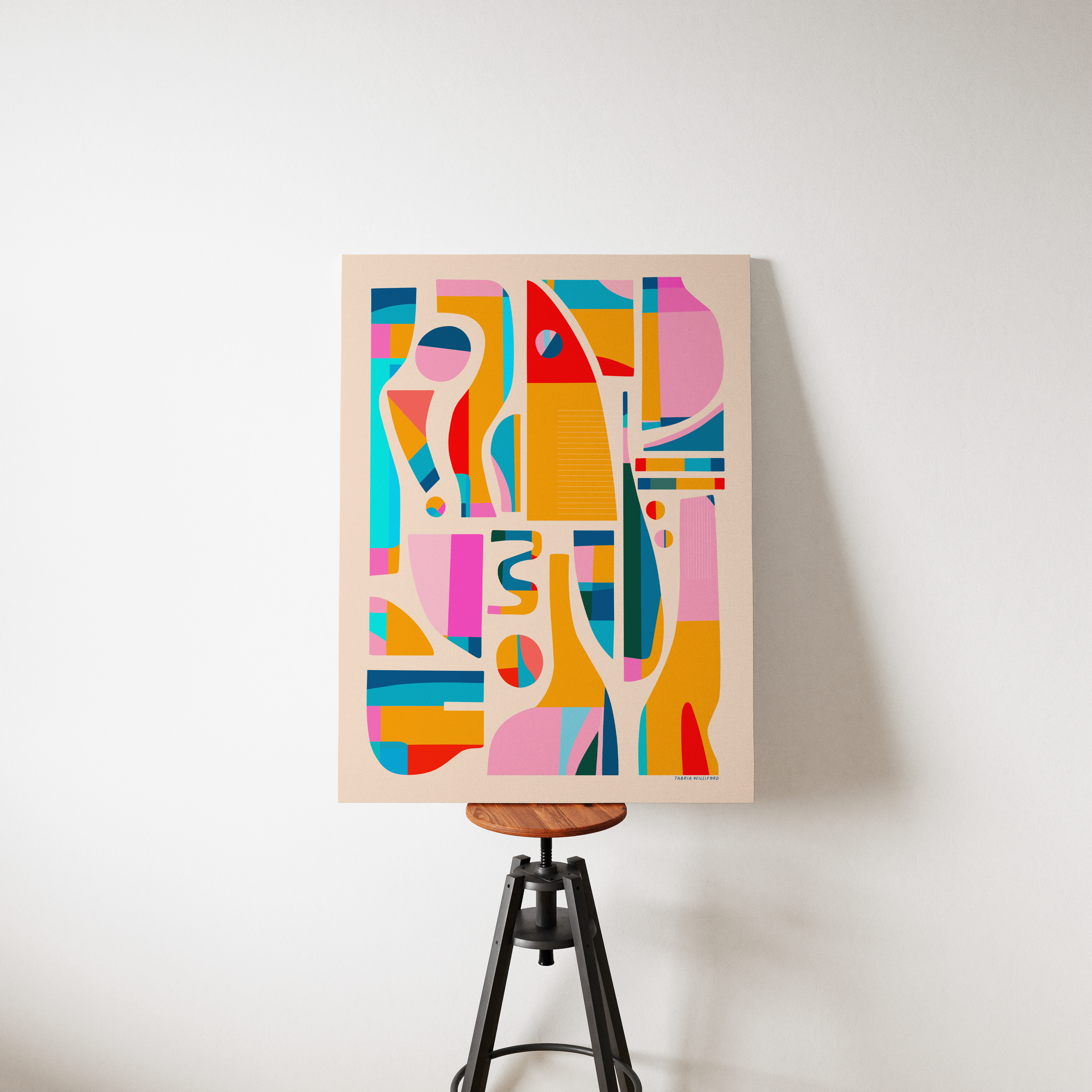 Grandmother's Junk Drawer | Large Stretched Canvas | Large Art Print