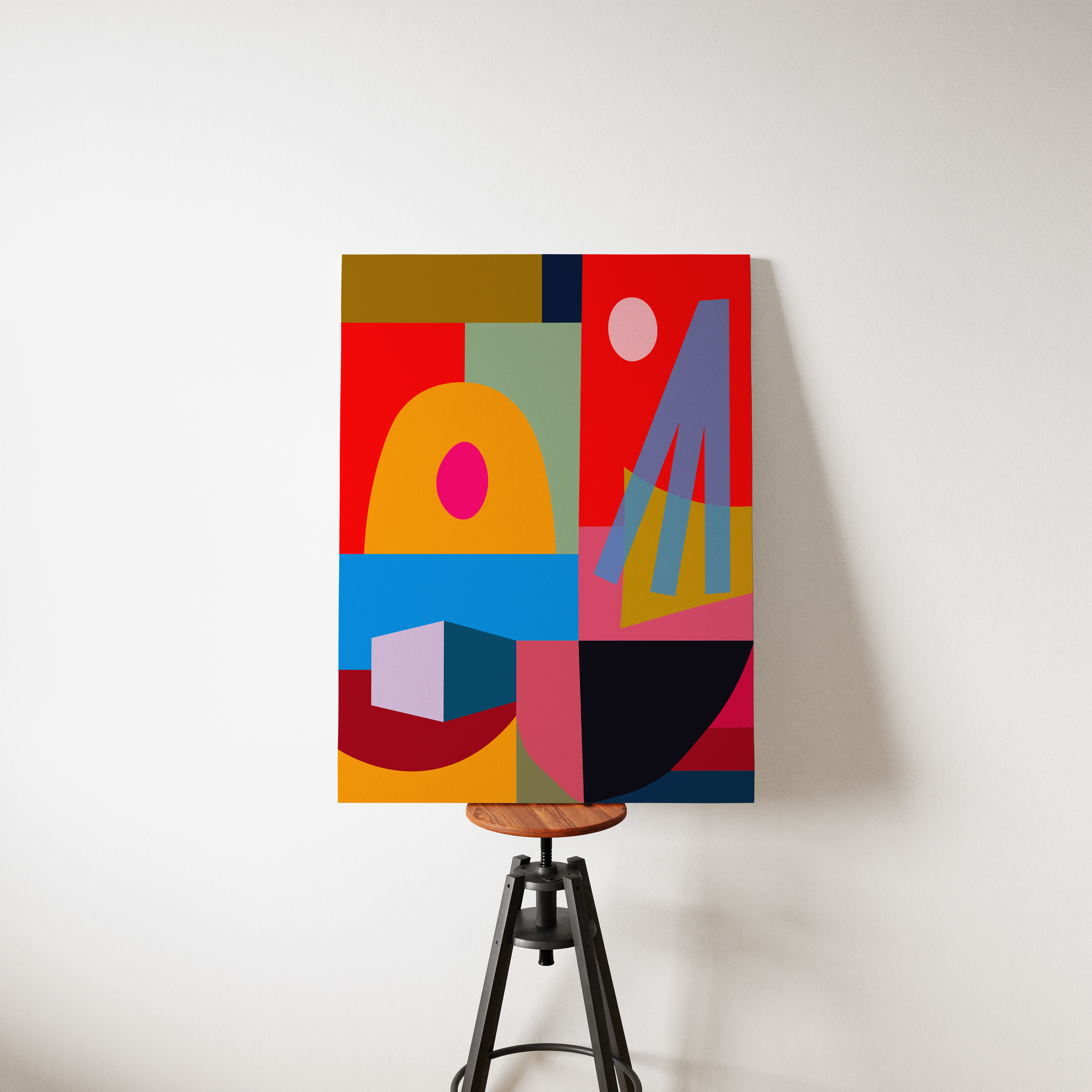 Perpetual Motion Two | Large Stretched Canvas | Large Art Print