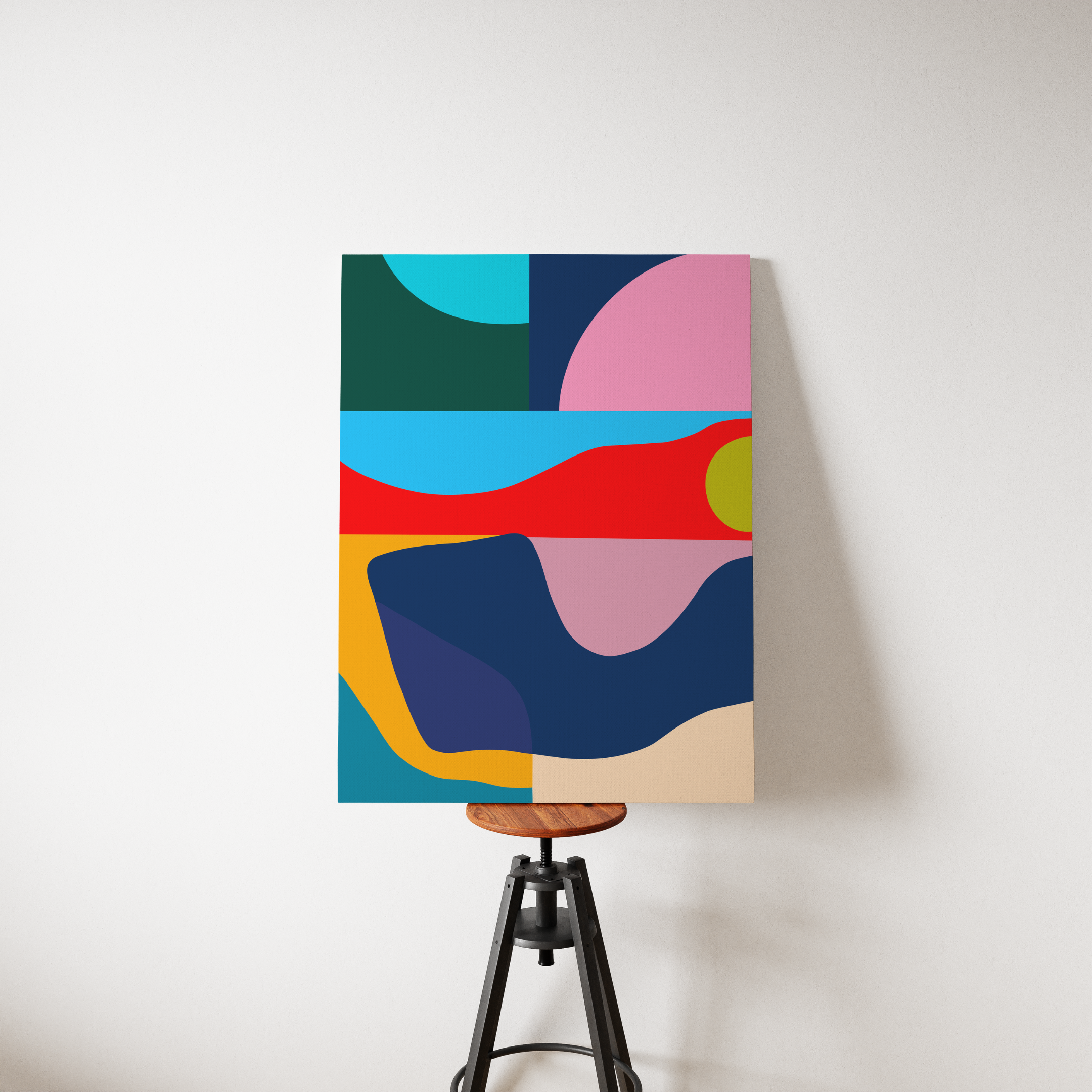 Proximity to Earth | Large Stretched Canvas | Large Art Print