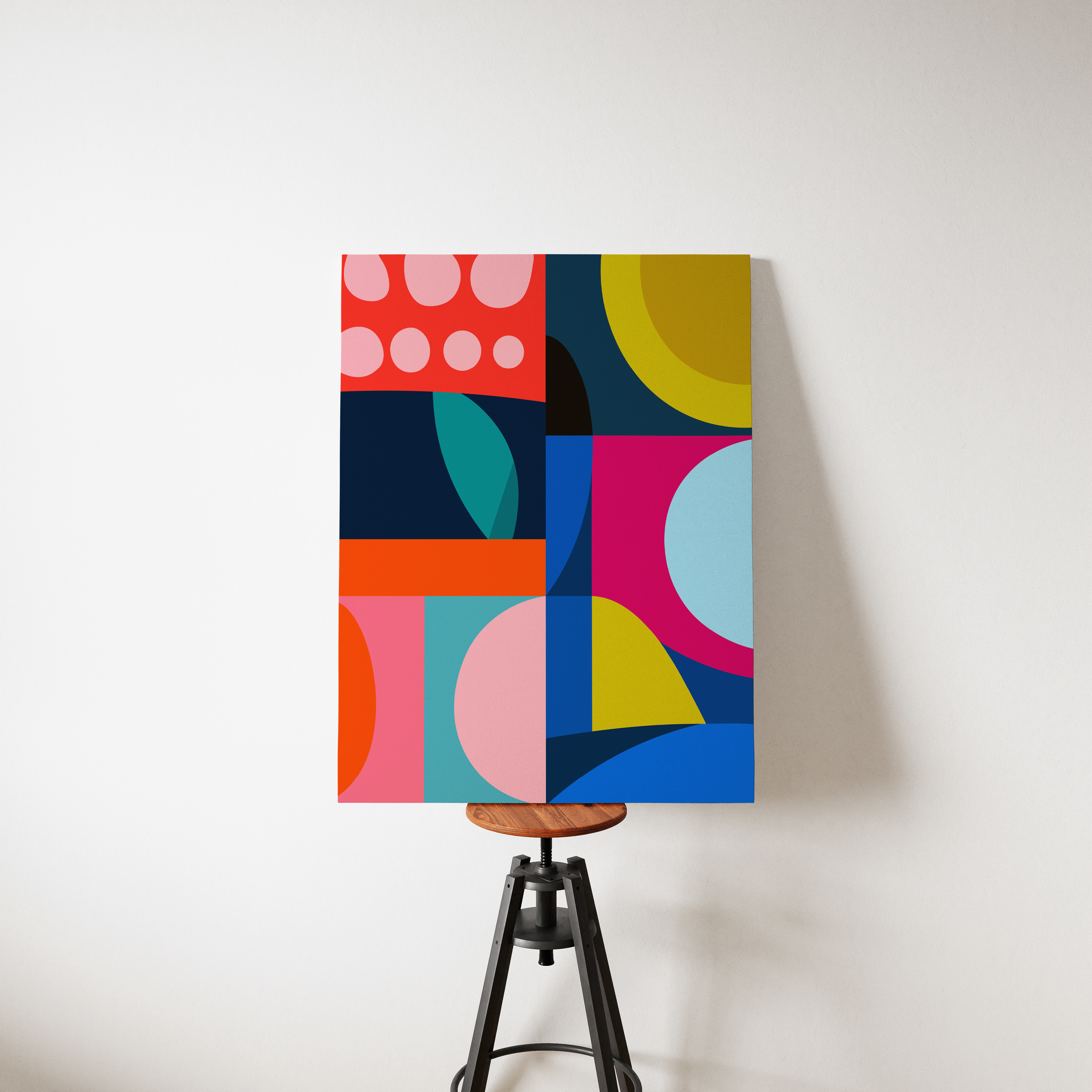 Seasonal Shifts | Large Stretched Canvas | Large Art Print